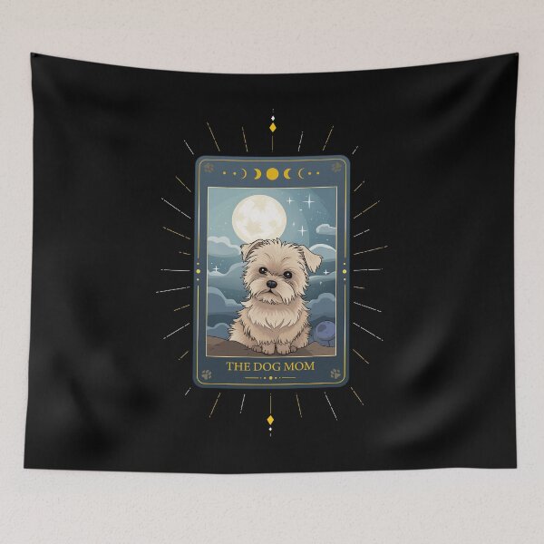 Item preview, Funny Norfolk Terrier Tarot Card Dog Mothers Day Mom designed and sold by rafaeltto.