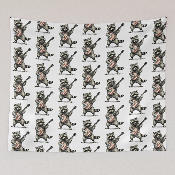 Item preview, Banjo Raccoon designed and sold by Roy & Tiffany.