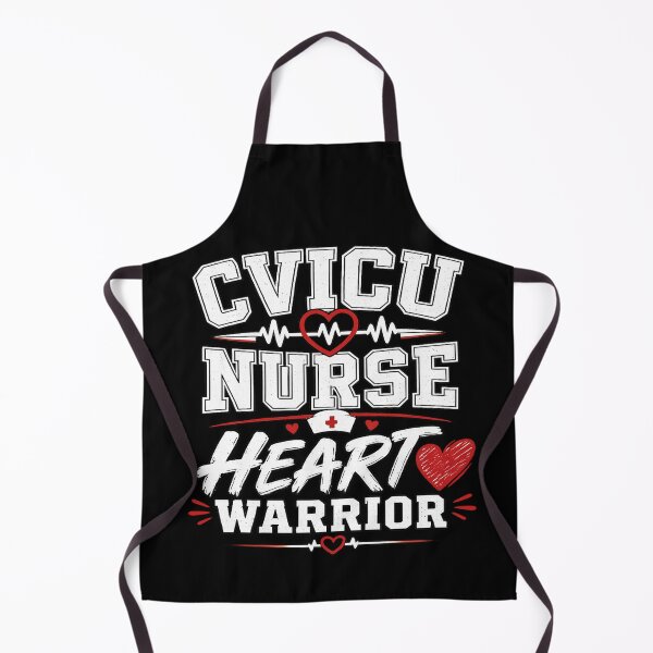 Item preview, CVICU Nurse Heart Warrior designed and sold by SavvyKloset.