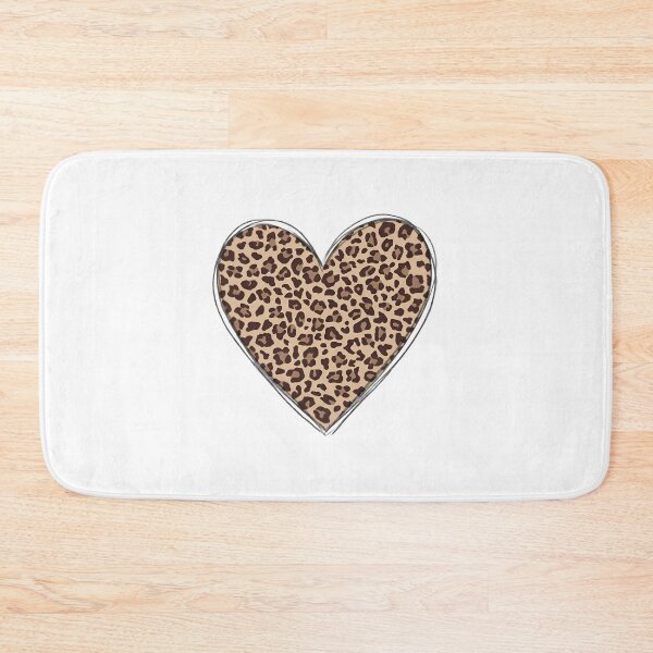 Item preview, Leopard Print Heart Cute Animal Print Aesthetic Boho Graphic T-Shirt designed and sold by StickerNestYou.