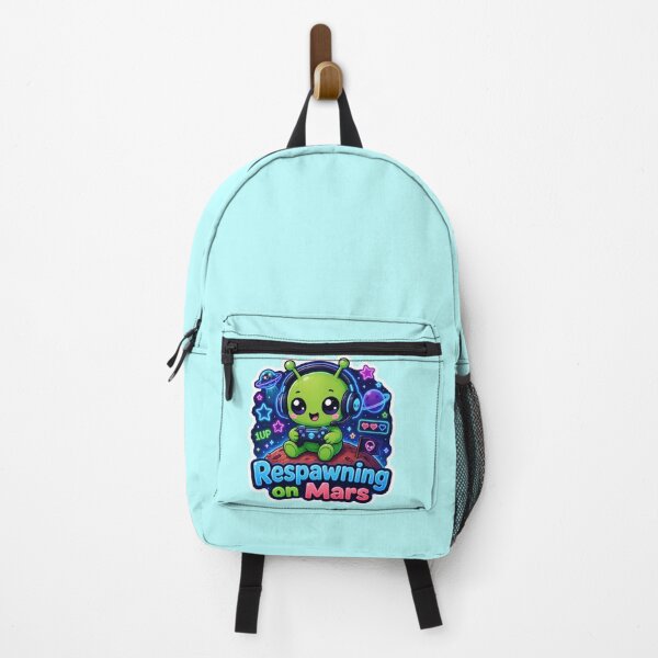 Item preview, Alien Gamer Respawning on Mars Sticker designed and sold by Ruamid.