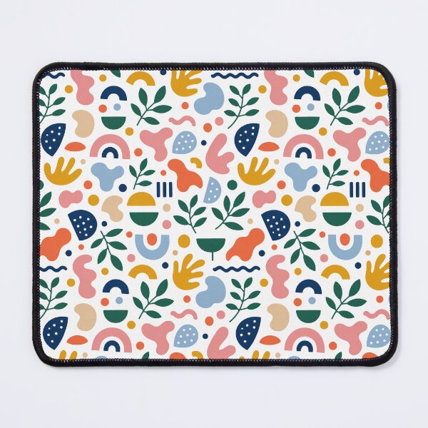 Item preview, Colourful Scandinavian Abstract Pattern designed and sold by Bakes Designs.