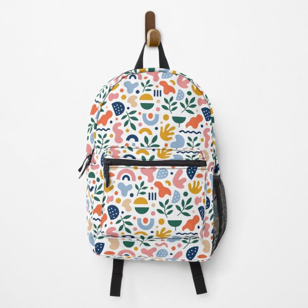 Item preview, Colourful Scandinavian Abstract Pattern designed and sold by Bakes Designs.