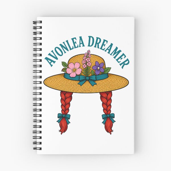 Aperçu de l'œuvre Anne… la Maison aux pignons verts – Chapeau à fleurs Avonlea Dreamer créée et vendue par Fenay Designs.