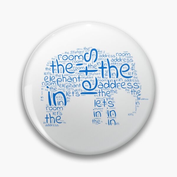 Item preview, Let's Address The Elephant In The Room designed and sold by MTDesignLab.