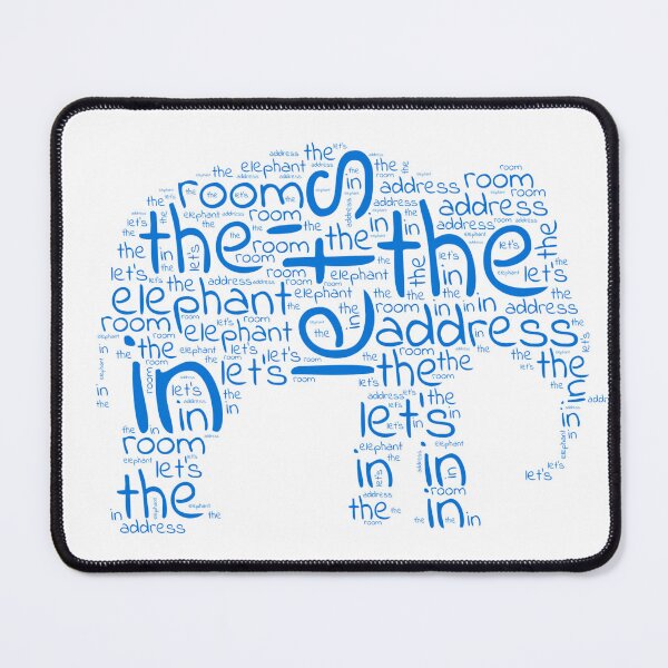 Item preview, Let's Address The Elephant In The Room designed and sold by MTDesignLab.
