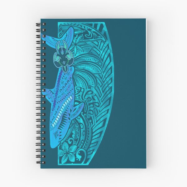 Item preview, Ocean Shark & Tribal Honu Turtle Pacific  designed and sold by sunnthreads.