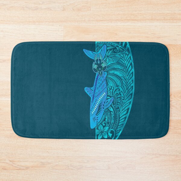 Item preview, Ocean Shark & Tribal Honu Turtle Pacific  designed and sold by sunnthreads.