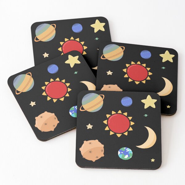 Item preview, Cute Hand Drawn Space Planet Clipart Set designed and sold by ubborn.