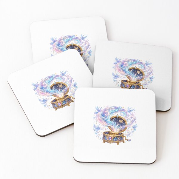Item preview, Aurora Music Box Fantasy Sticker designed and sold by blossomfun.