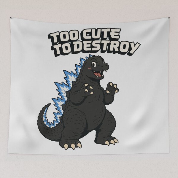 Item preview, too cute too destroy designed and sold by Leeded.