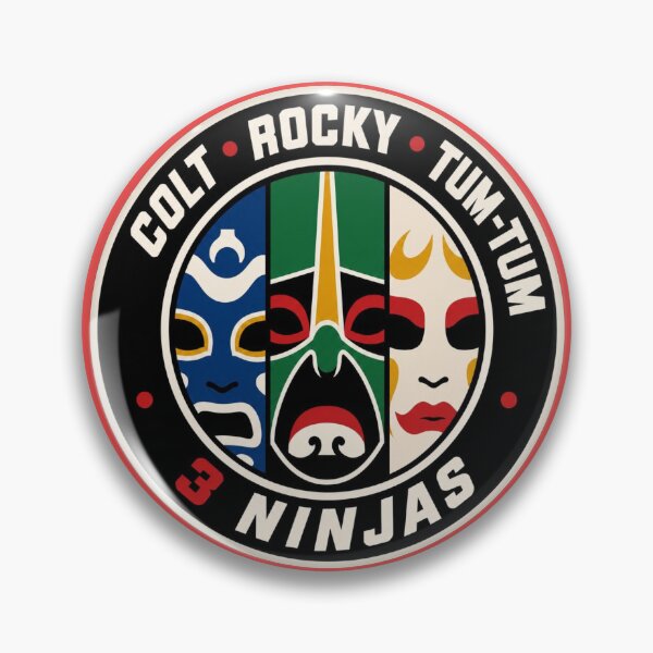 Item preview, Rocky Colt Tum-Tum Ninja Classic Retro Design designed and sold by killem667.