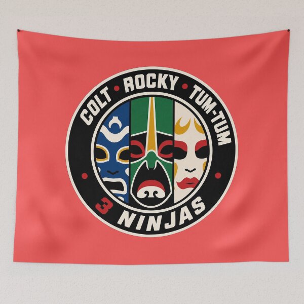 Item preview, Rocky Colt Tum-Tum Ninja Classic Retro Design designed and sold by killem667.