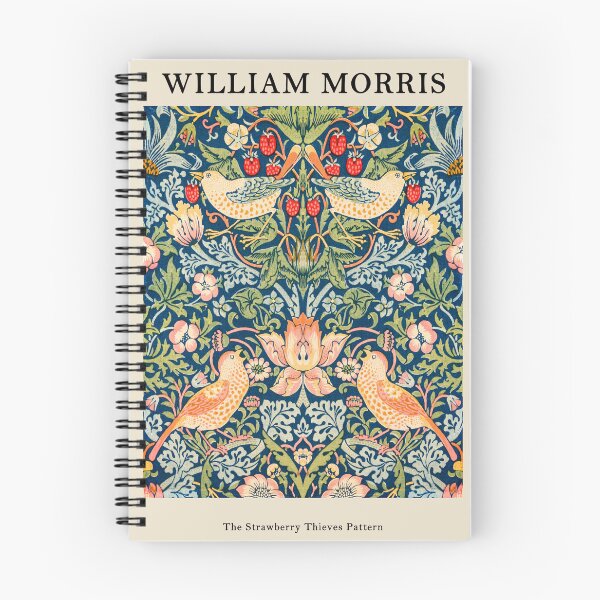 Item preview, William Morris Vintage The Strawberry Thieves Exhibition designed and sold by FaizArtShop.