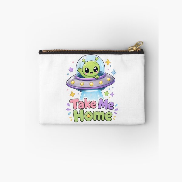 Item preview, Take Me Home Happy Alien UFO designed and sold by Ruamid.