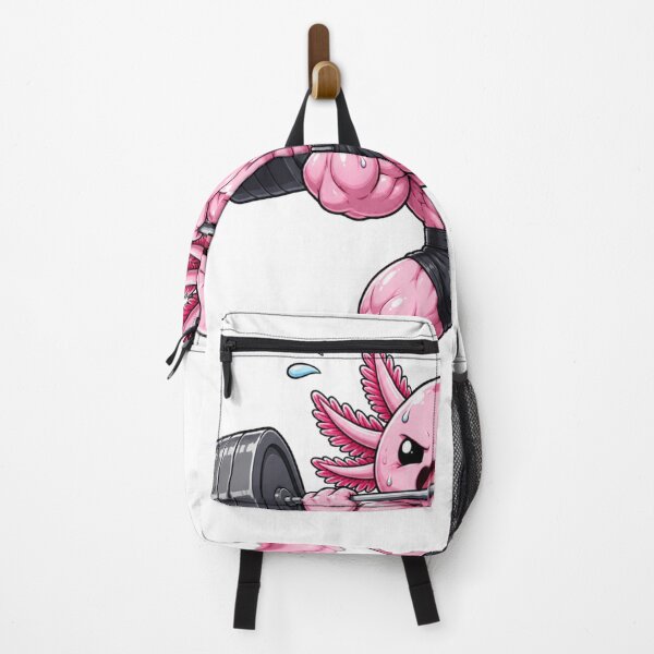 Item preview, Buff Gym Axolotl Funny Weightlifting Fitness Muscle designed and sold by Uniqueauraaprints.