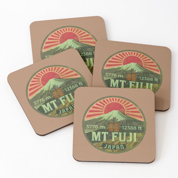 Item preview, MT Fuji Vintage Emblem V05 designed and sold by Lidra Zehcnas.