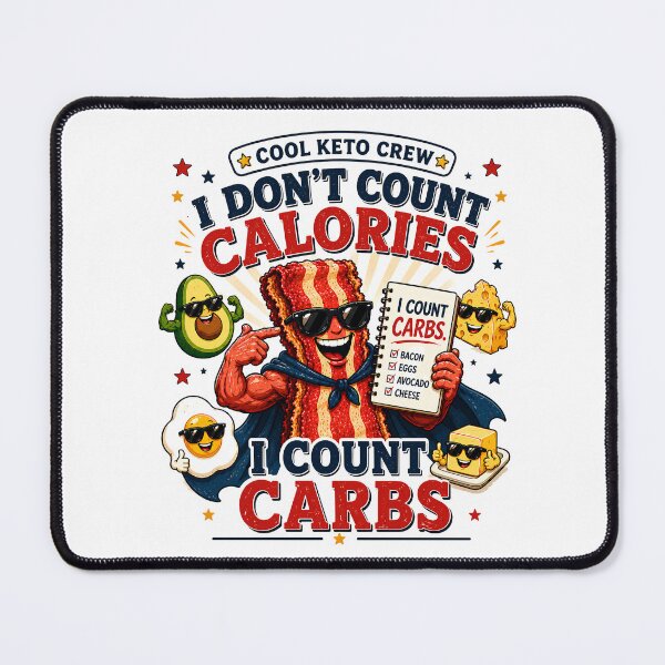 Item preview, Cool Keto Crew - I count Carbs designed and sold by Method-Up.