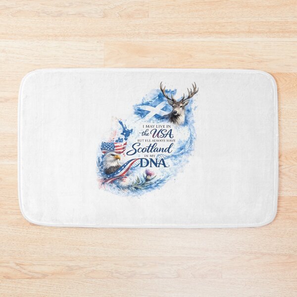 Item preview, Scotland In My DNA, USA My Home designed and sold by SMalcolmDesigns.