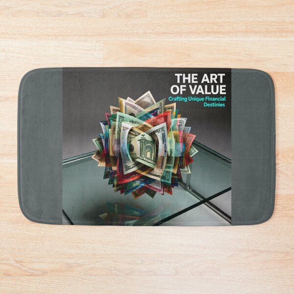 Item preview, The Art of Value Global Currency Sculpture: Modern Glass Desk Finance Poster designed and sold by Creative-RE.