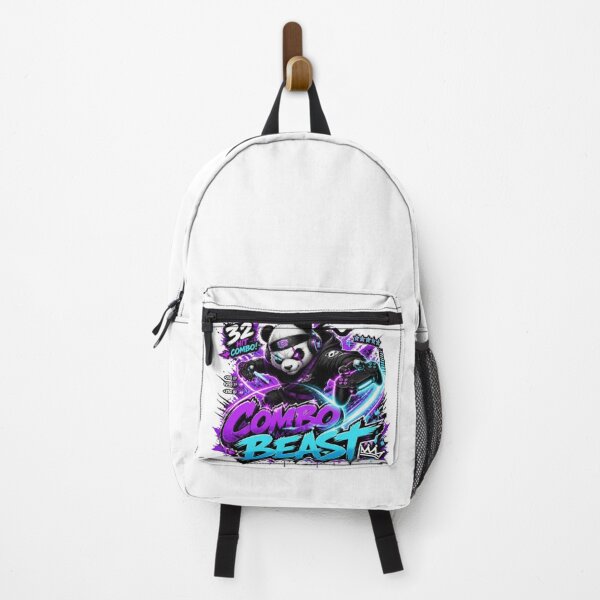 Item preview, COMBO BEAST Panda Gaming Sticker | Neon Esports Graffiti Gamer Design designed and sold by Stylestickers55.