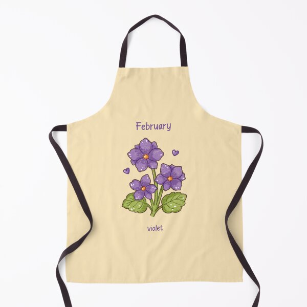 Item preview, February Birth Flower – Violet designed and sold by TheRightNotes.
