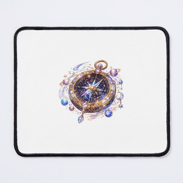 Item preview, Celestial Crystal Compass Sticker designed and sold by blossomfun.