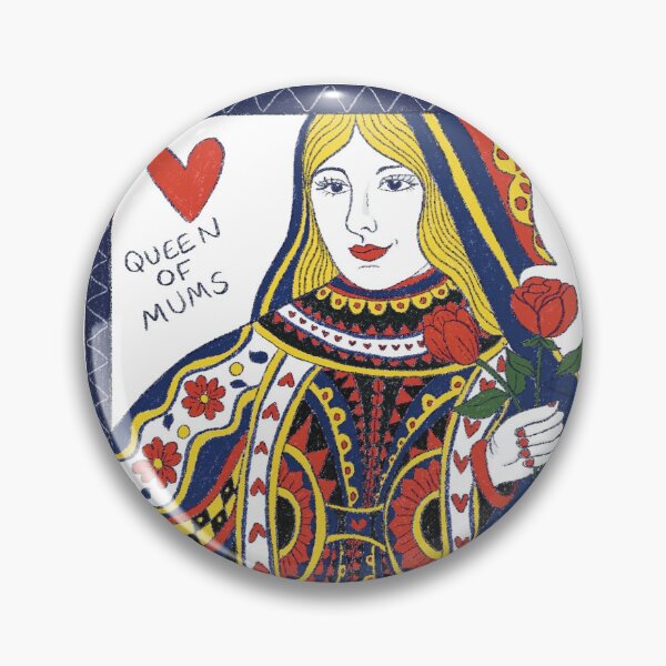 Item preview, Queen of mothers - playing card inspired Mother’s Day card designed and sold by SorceressApprentice.