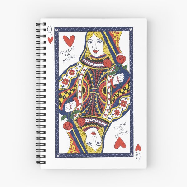 Item preview, Queen of mothers - playing card inspired Mother’s Day card designed and sold by SorceressApprentice.