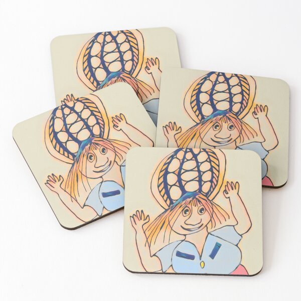 Item preview, Whimsical Cartoon Woman Character designed and sold by Fayes4Art.