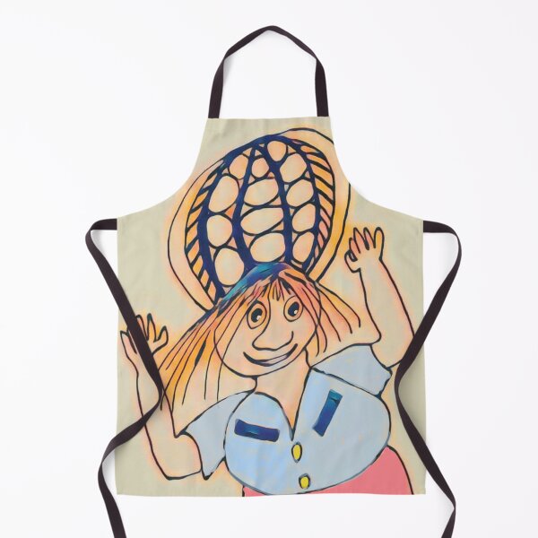 Item preview, Whimsical Cartoon Woman Character designed and sold by Fayes4Art.