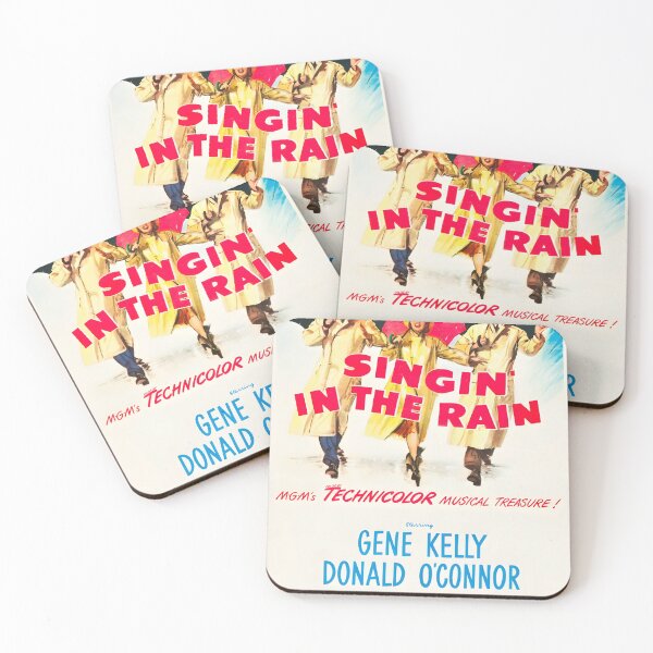 Item preview, Singing In The Rain Original Custom Vintage Movie Poster Wall Art designed and sold by Cool Robot Bro..