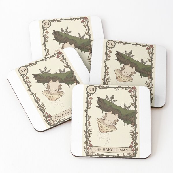 Item preview, Hanged Man Mushroom Tarot Card Art designed and sold by SMARTKIT  DESIGNAGENCY.