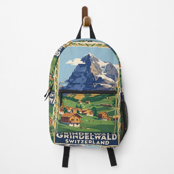 Item preview, Grindelwald Switzerland Vintage Travel Poster designed and sold by Bomax121.