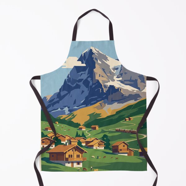 Item preview, Grindelwald Switzerland Vintage Travel Poster designed and sold by Bomax121.