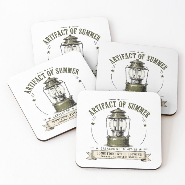 Item preview, Artifact of Summer | Vintage Camping Lantern | Still Glowing | Retro Engraving Graphic designed and sold by Mikoff04-arts.