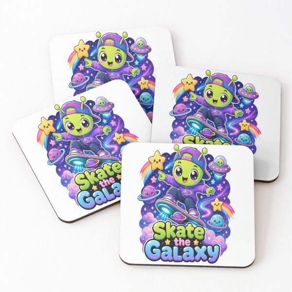 Item preview, Alien Skate the Galaxy Design designed and sold by Ruamid.