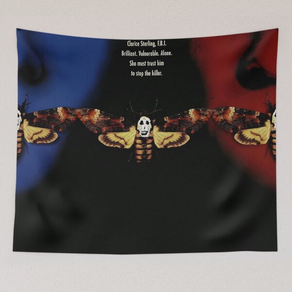 Item preview, Silence Of The Lambs Original Custom Vintage Movie Poster Wall Art designed and sold by Cool Robot Bro..