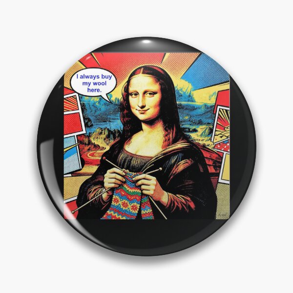 Artikelvorschau, Mona Lisa Stricken entworfen und verkauft von Bondillero.
