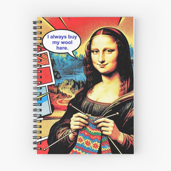 Artikelvorschau, Mona Lisa Stricken entworfen und verkauft von Bondillero.