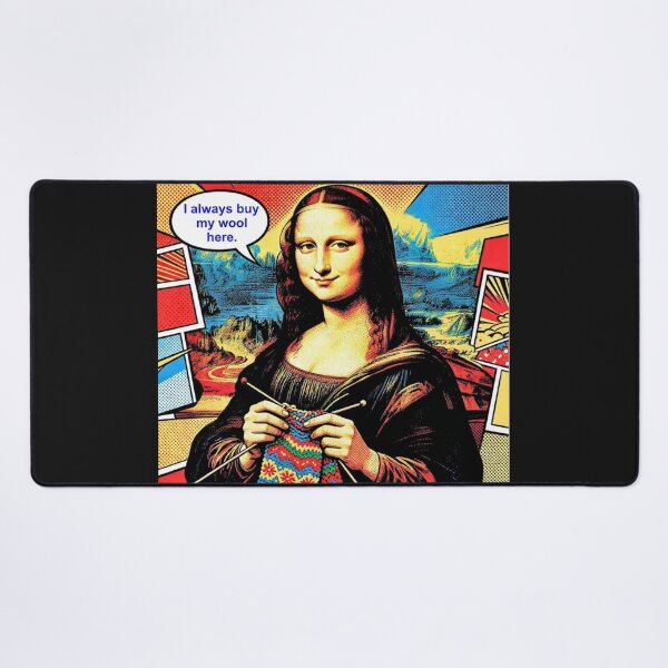 Artikelvorschau, Mona Lisa Stricken entworfen und verkauft von Bondillero.