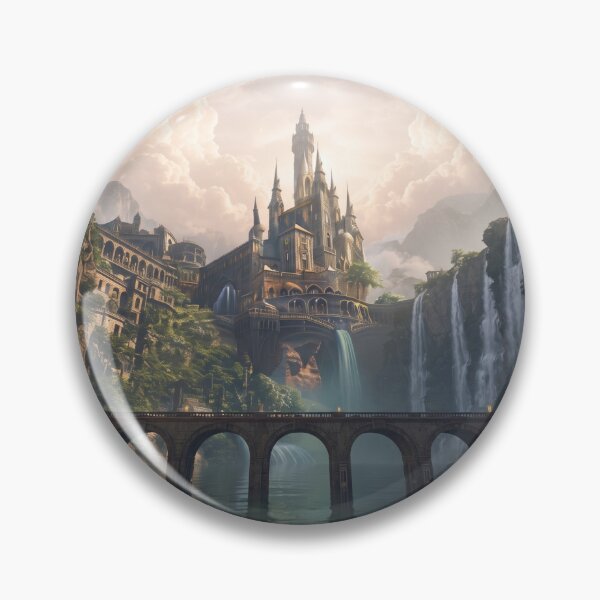 Item preview, Guardian Bridge, Grand Elven Castle and Cascading Falls designed and sold by BlareBlare.