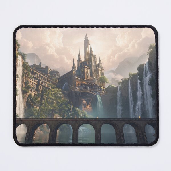 Item preview, Guardian Bridge, Grand Elven Castle and Cascading Falls designed and sold by BlareBlare.