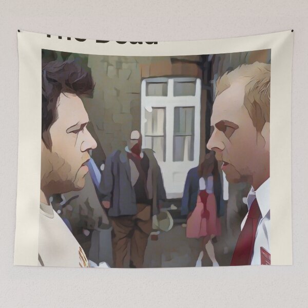 Item preview, Shaun Of The Dead Original Custom Vintage Movie Poster Wall Art designed and sold by Cool Robot Bro..