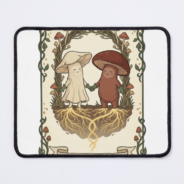Item preview, Temperance Mushroom Tarot Card Balance designed and sold by SMARTKIT DESIGNAGENCY.