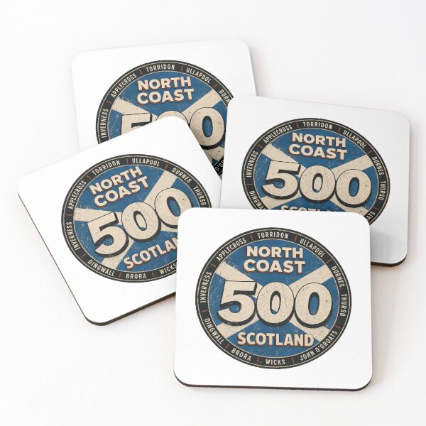 Item preview, North Coast 500 Scotland NC500 Vintage Road Trip Route designed and sold by jeshands.