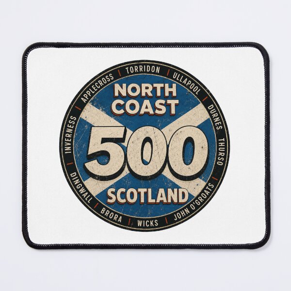 Item preview, North Coast 500 Scotland NC500 Vintage Road Trip Route designed and sold by jeshands.