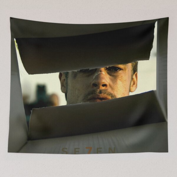 Item preview, Seven Original Custom Vintage Movie Poster Wall Art designed and sold by Cool Robot Bro..