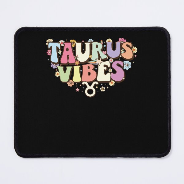 Item preview, Taurus Vibes Colorful Bubble Text Art designed and sold by ayion.