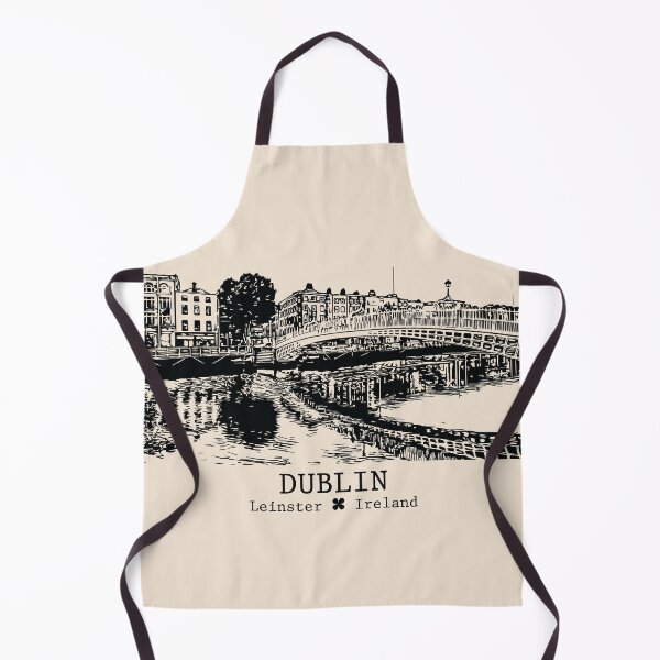 Item preview, Dublin IRL - Vintage Ink Cityscape designed and sold by Lakeric.
